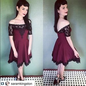 VINTAGE/PINUP/ROCKABILLY SPIN DOCTOR DRESS